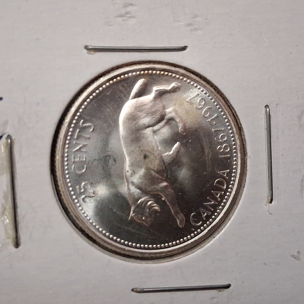 1967 Canadian Quarter
